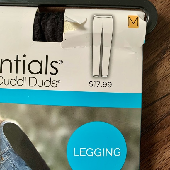 CUDDL DUDS SMOOTH THERMAL LEGGING, MED - Picture 2 of 4